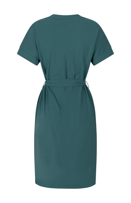 Zoso Travel Jurk Maggy Green 263 Stretchshop.nl