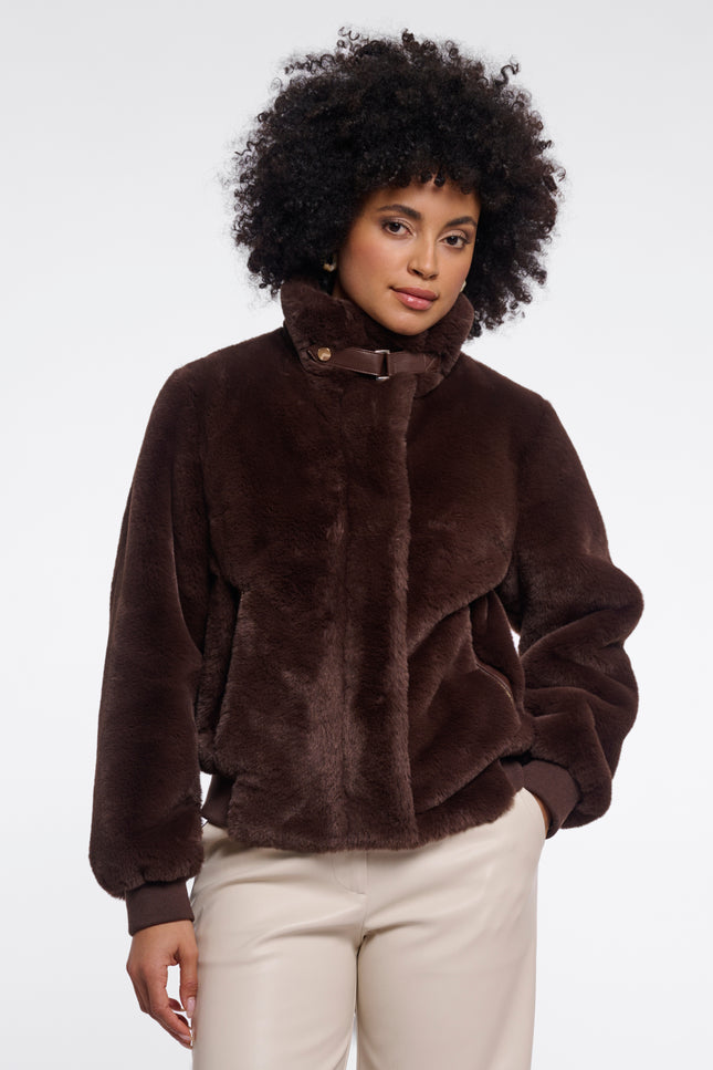 Rino & Pelle Jacket Ambra Coffee Roast Stretchshop.nl