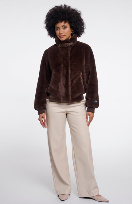 Rino & Pelle Jacket Ambra Coffee Roast Stretchshop.nl