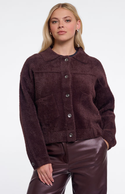 Rino & Pelle Jacket Bubbly Fudge Cloak Stretchshop.nl