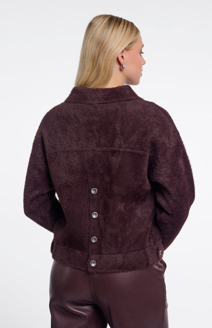Rino & Pelle Jacket Bubbly Fudge Cloak Stretchshop.nl