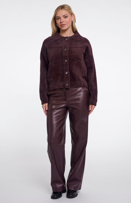 Rino & Pelle Jacket Bubbly Fudge Cloak Stretchshop.nl
