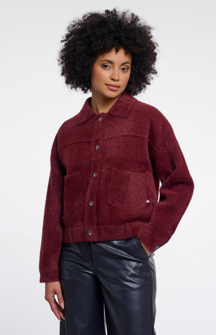 Rino & Pelle Jacket Bubbly Sangria Stretchshop.nl
