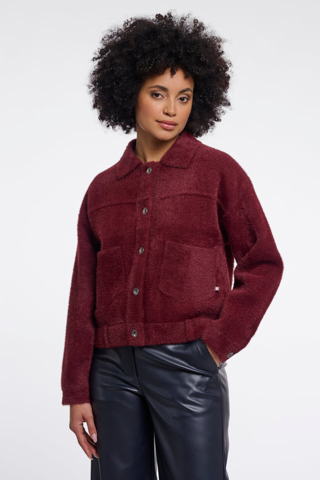 Rino & Pelle Jacket Bubbly Sangria Stretchshop.nl