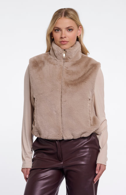 Rino & Pelle Gilet Nikki Oat Stretchshop.nl