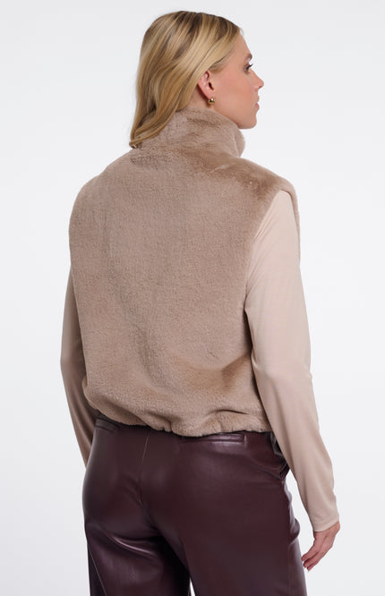Rino & Pelle Gilet Nikki Oat Stretchshop.nl