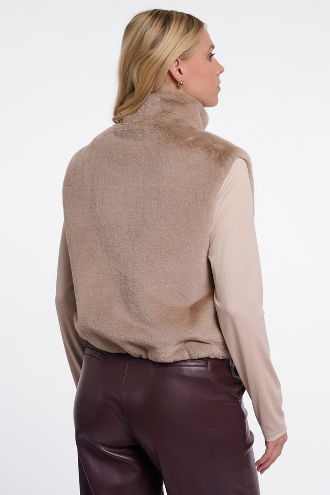 Rino & Pelle Gilet Nikki Oat Stretchshop.nl