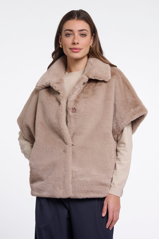 Rino & Pelle Gilet Bodil Oat Stretchshop.nl
