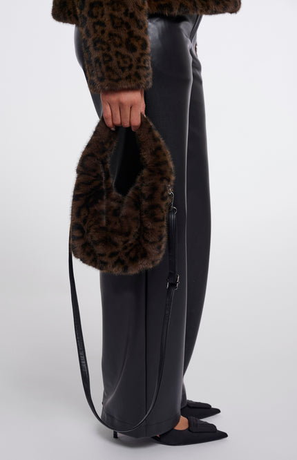 Rino & Pelle Tas Cheryl Brown Leopard Stretchshop.nl