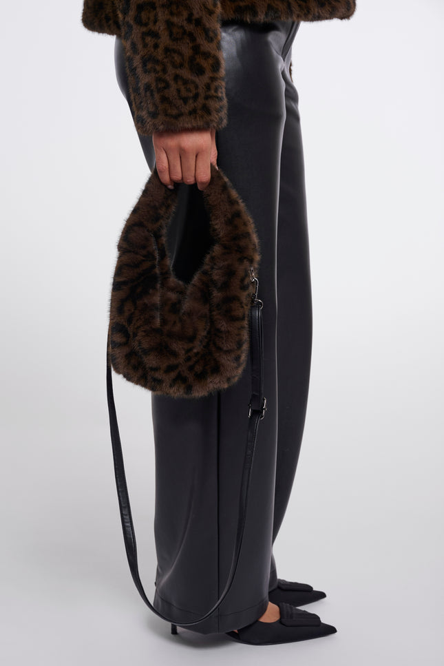 Rino & Pelle Tas Cheryl Brown Leopard Stretchshop.nl