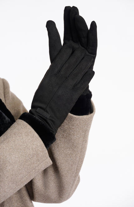 Rino & Pelle Handschoenen Danzo Black Stretchshop.nl