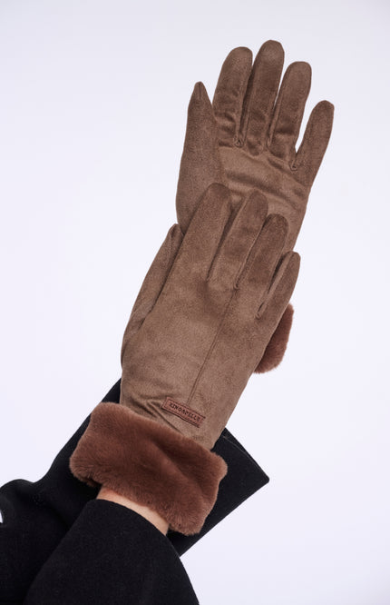 Rino & Pelle Handschoenen Danzo Brown Russet Stretchshop.nl