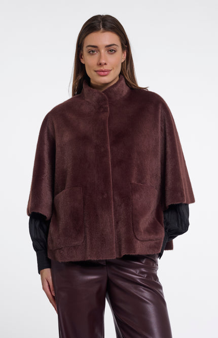 Rino & Pelle Jacket Dewi Chocolate Bean Stretchshop.nl