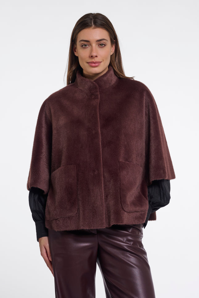 Rino & Pelle Jacket Dewi Chocolate Bean Stretchshop.nl