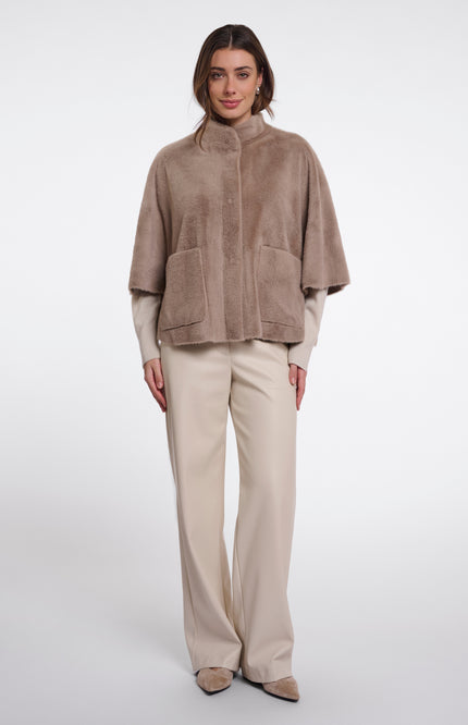 Rino & Pelle Jacket Dewi Mocha Latte Stretchshop.nl