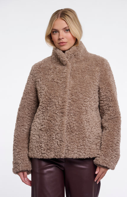 Rino & Pelle Jacket Kion Mocha Latte Stretchshop.nl
