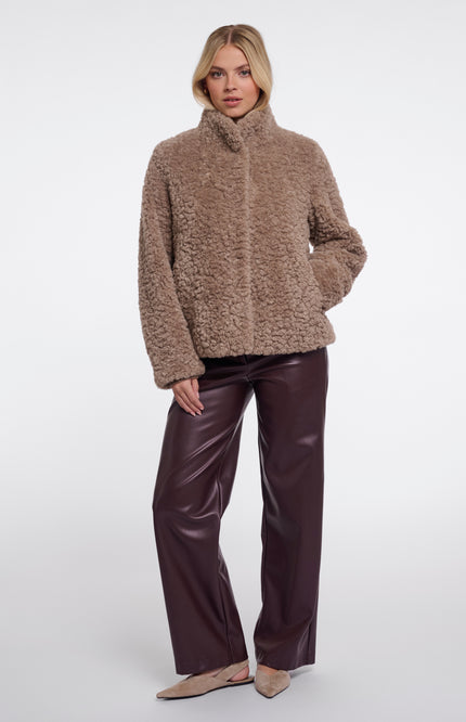 Rino & Pelle Jacket Kion Mocha Latte Stretchshop.nl