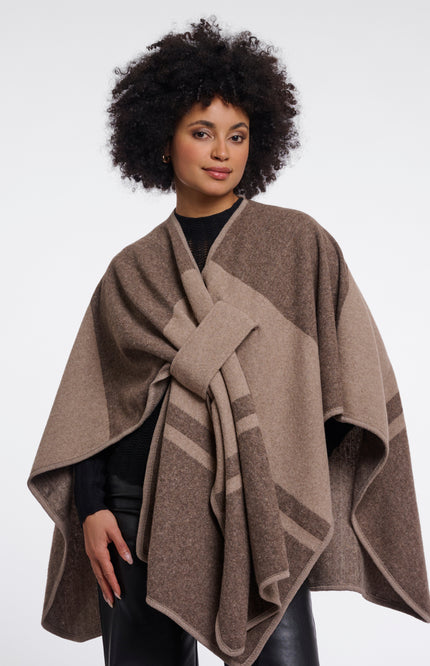 Rino & Pelle Cape Levi Toffee Check Stretchshop.nl
