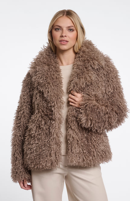 Rino & Pelle Jacket Lias Mocha Latte Stretchshop.nl