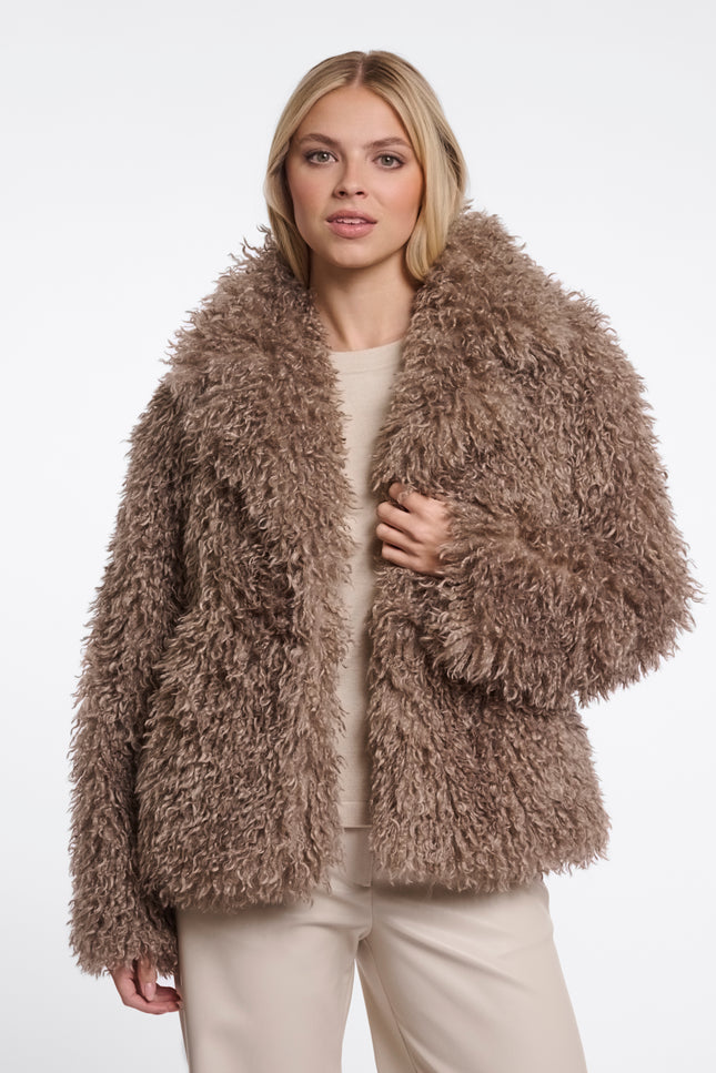 Rino & Pelle Jacket Lias Mocha Latte Stretchshop.nl