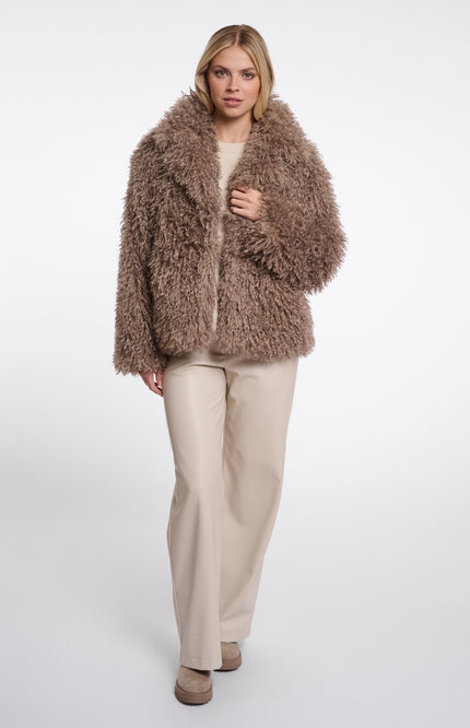 Rino & Pelle Jacket Lias Mocha Latte Stretchshop.nl