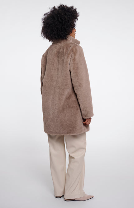 Rino & Pelle Coat Nonna Mocha Latte Stretchshop.nl