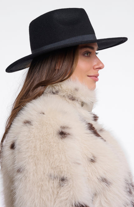 Rino & Pelle Hoed Valerio Black Stretchshop.nl