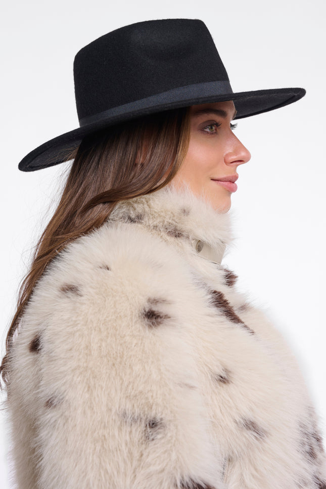 Rino & Pelle Hoed Valerio Black Stretchshop.nl