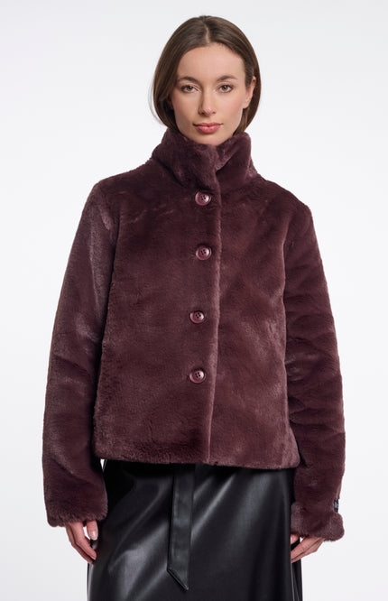 Rino & Pelle Jacket Vie Chocolate Bean Stretchshop.nl