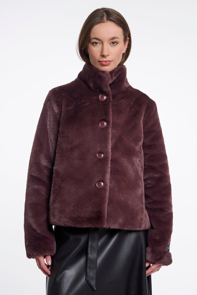Rino & Pelle Jacket Vie Chocolate Bean Stretchshop.nl