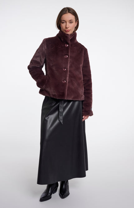 Rino & Pelle Jacket Vie Chocolate Bean Stretchshop.nl
