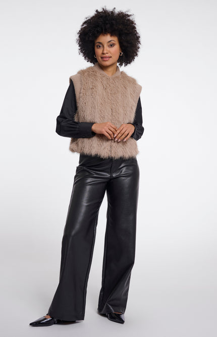 Rino & Pelle Gilet Alvita Oat Stretchshop.nl