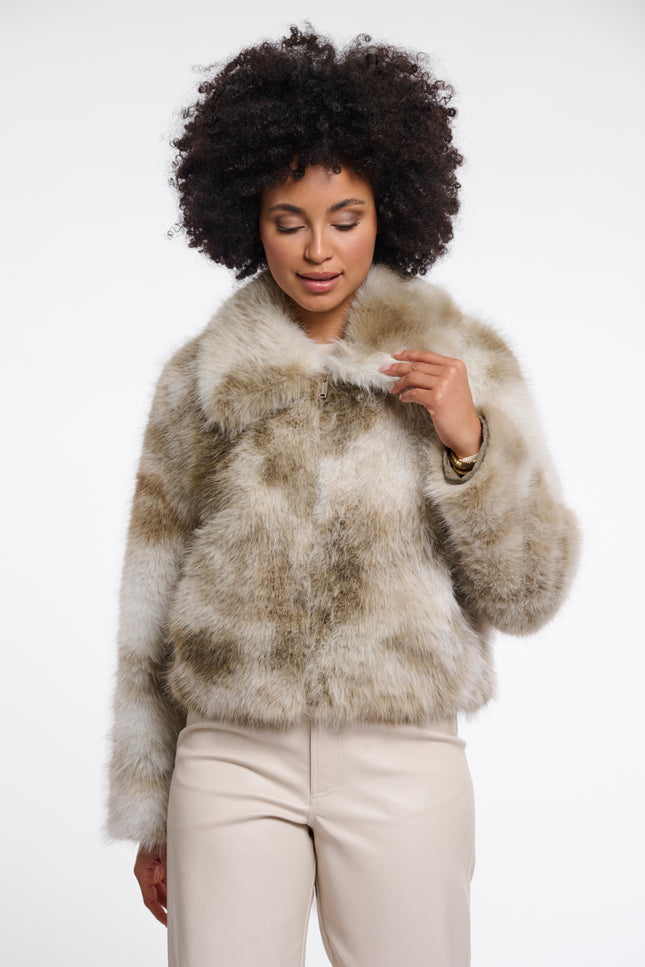 Rino & Pelle Jacket Amine Birch Basil Stretchshop.nl