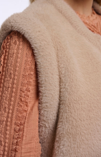 Rino & Pelle Gilet Elona Oat Stretchshop.nl