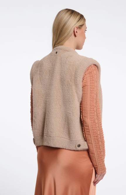 Rino & Pelle Gilet Elona Oat Stretchshop.nl