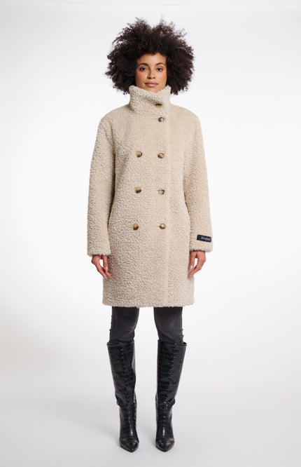 Rino & Pelle Coat Ena Birch Stretchshop.nl