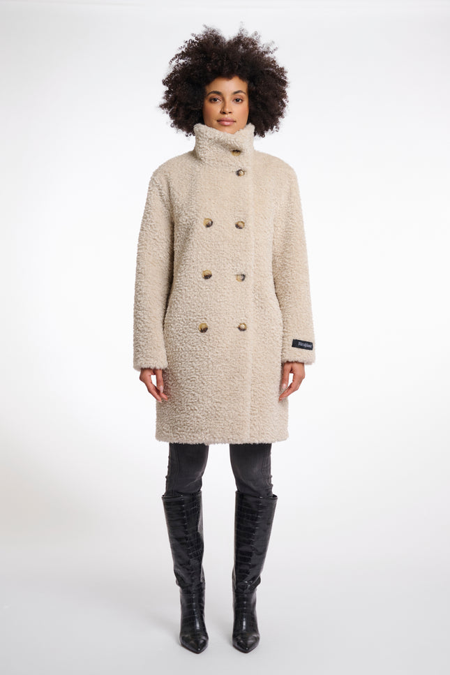 Rino & Pelle Coat Ena Birch Stretchshop.nl