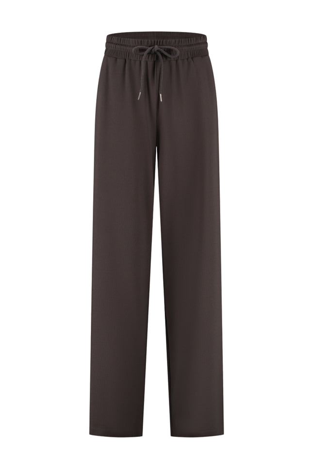 Lady Day Travel Broek Vinnie Dark Brown L14-575-3241 Stretchshop.nl