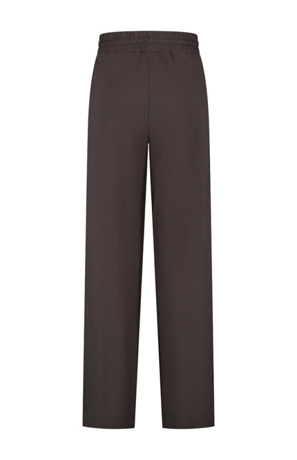 Lady Day Travel Broek Vinnie Dark Brown L14-575-3241 Stretchshop.nl