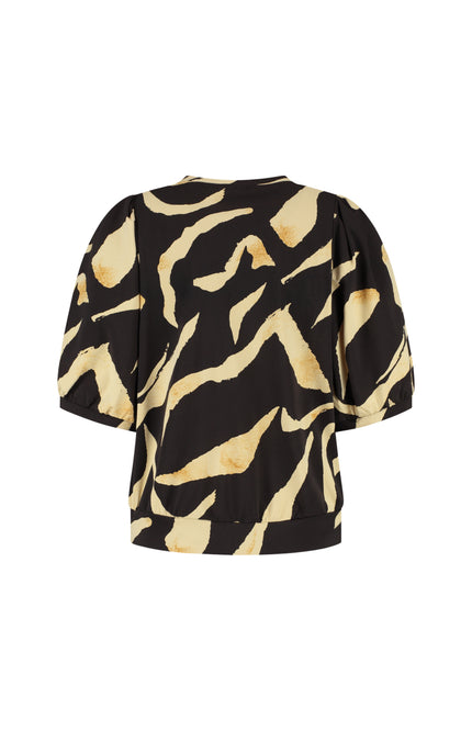 Lady Day Travel Top Amie-V Pania Print L24-375-3254 Stretchshop.nl