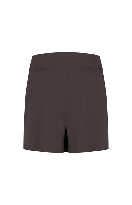 Lady Day Travel Short Darlene Dark Brown L14-375-3215 Stretchshop.nl
