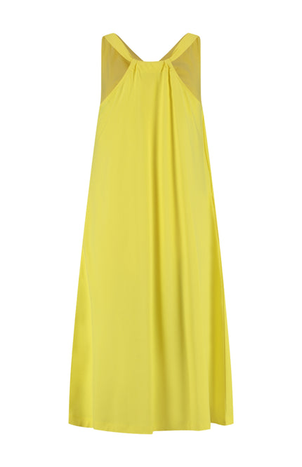Lady Day Travel Jurk Elline Yellow L36.375.3217 Stretchshop.nl