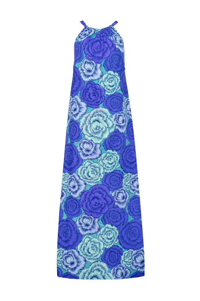 Maicazz Travel Jurk Lillian Bright Flower Stretchshop.nl