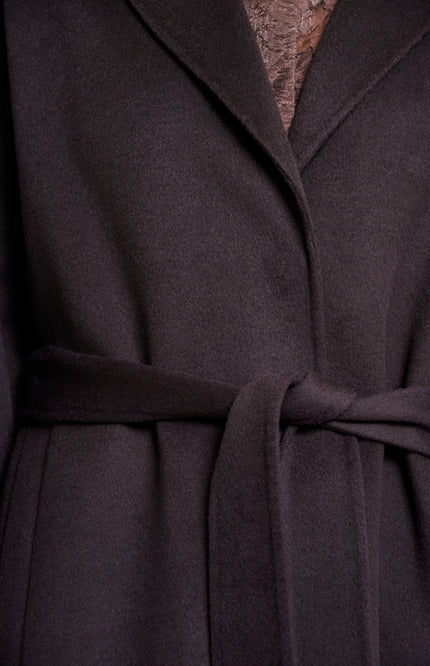 Rino & Pelle Coat Hayley Dark Brown Stretchshop.nl
