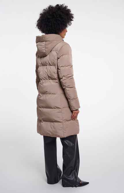 Rino & Pelle Coat Jade Chocolate Bean Stretchshop.nl