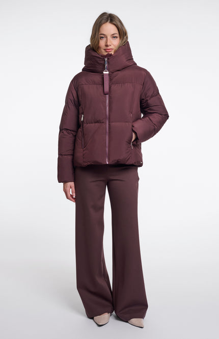 Rino & Pelle Jacket Joni Fudge Cloak Stretchshop.nl