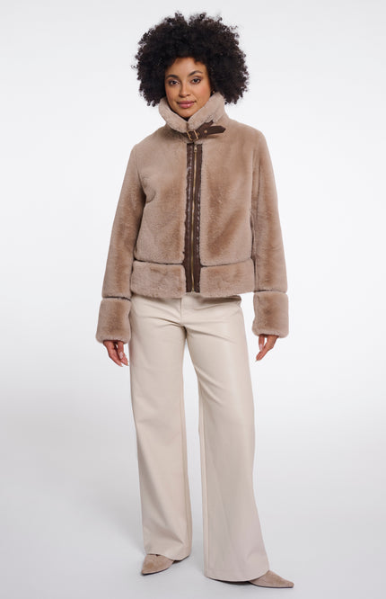 Rino & Pelle Jacket Lambra Oat Stretchshop.nl
