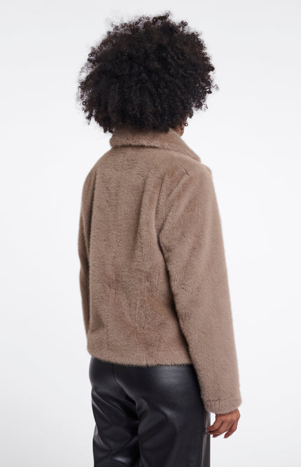 Rino & Pelle Jacket Mayli Mocha Latte Stretchshop.nl