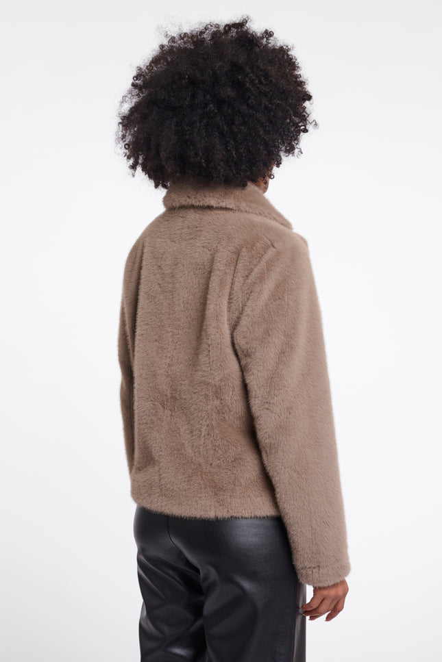Rino & Pelle Jacket Mayli Mocha Latte Stretchshop.nl