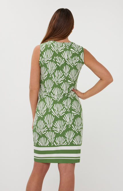 EsQualo Jurk Tropcial Print HS26.30228 Stretchshop.nl